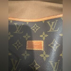 Louis Vuitton Monogram repurposed/upcycled vintage bag.